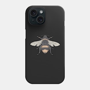 Bee, Honey Bee on cream Phone Case