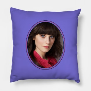 Zooey Deschanel: Quirky & Adorable Pillow