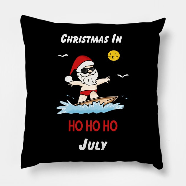 Christmas in July Pillow by Shopkreativco