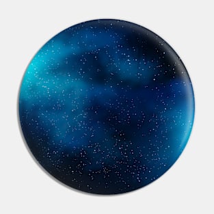 Universe Outer Space Pin