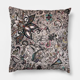 Floral Fantasy Pillow