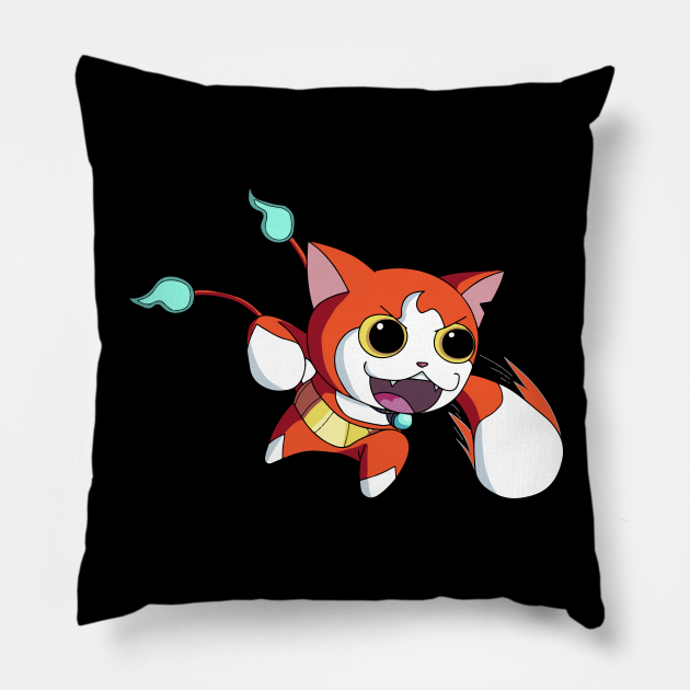 Jibanyan Jibanyan Yokai Watch Pillow TeePublic