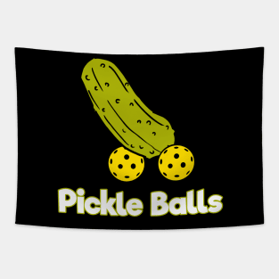 Pickleballs Tapestry