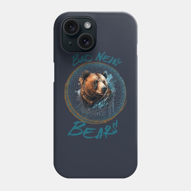 Bad News Bears Phone Case by KoumlisArt