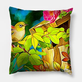 Sweet little birds Pillow