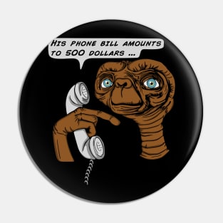 E.T. amounts Pin