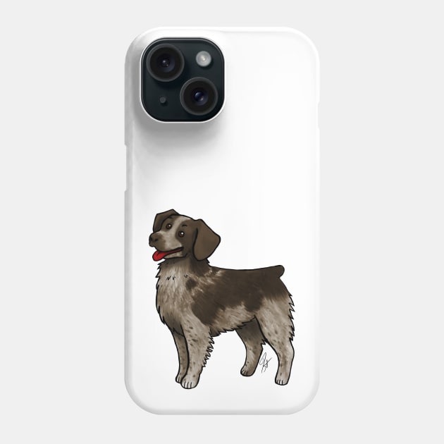 Dog - Brittany - Liver Roan Phone Case by Jen's Dogs Custom Gifts and Designs
