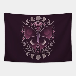 Pastel Butterfly Tapestry