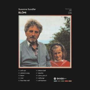 Susanne Sundfør - blómi Tracklist Album T-Shirt