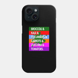 Veggie List Phone Case