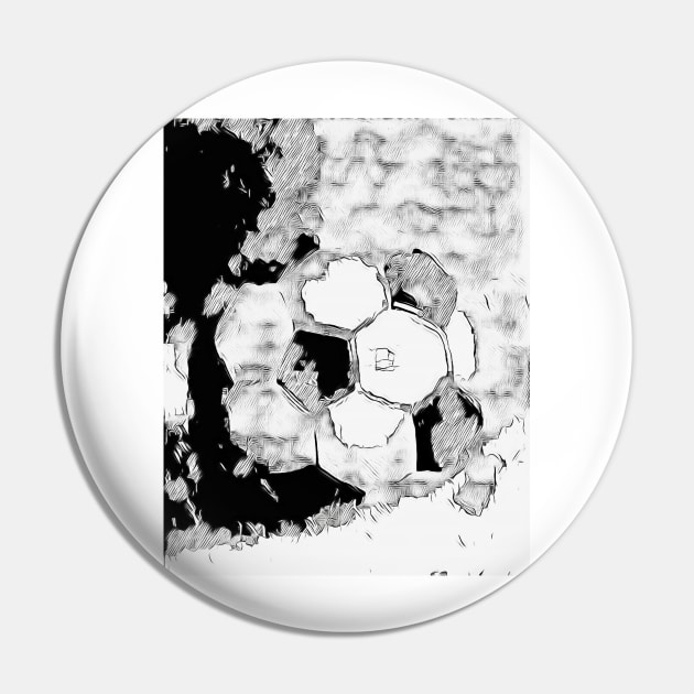 Football Deconstructed Pin by Tovers