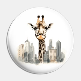 Giraffe Animal Beauty Nature Wildlife Discovery Pin