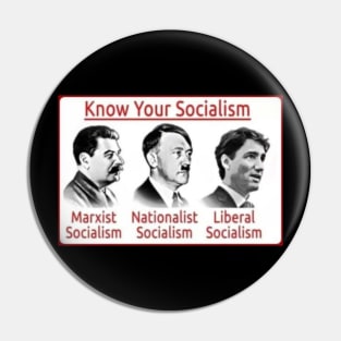 Know your socialism Pin