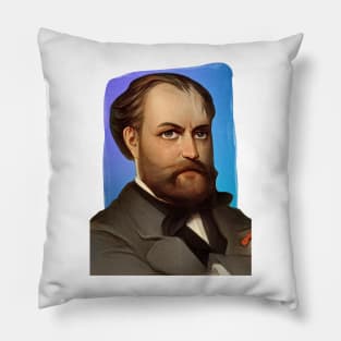 Czech Composer Antonín Dvořák illustration Pillow