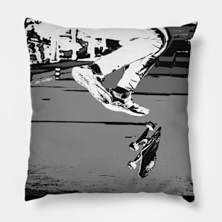 Flipping the Board Pillow