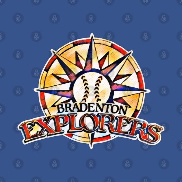 Bradenton Explorers Baseball by Kitta’s Shop