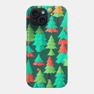 Christmas Trees Phone Case