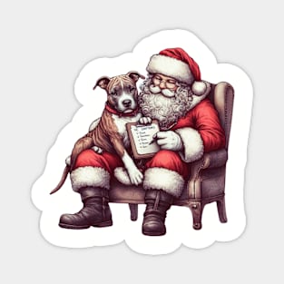 Making a List - Pit bull Terrier Magnet