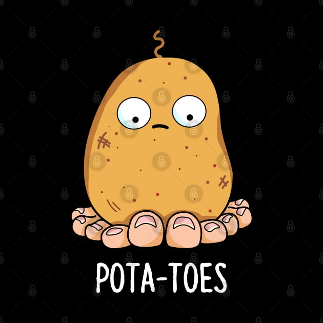 Potatoes Cute Potato With Toes Pun by punnybone