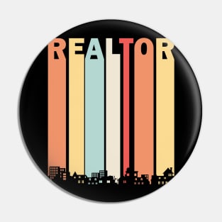 Retro Realtor Pin