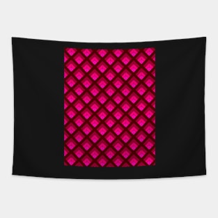 Abstract pink stripes Tapestry