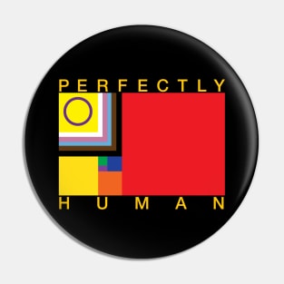 Perfectly Human - Progress Pride Flag Pin