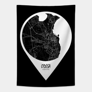 Odesa, Ukraine City Map - Travel Pin Tapestry