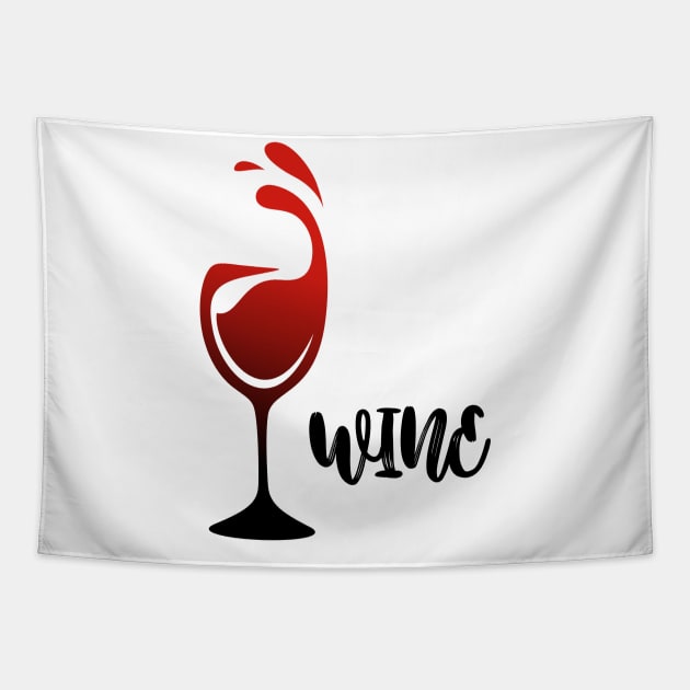 Wine Tapestry by Whatastory