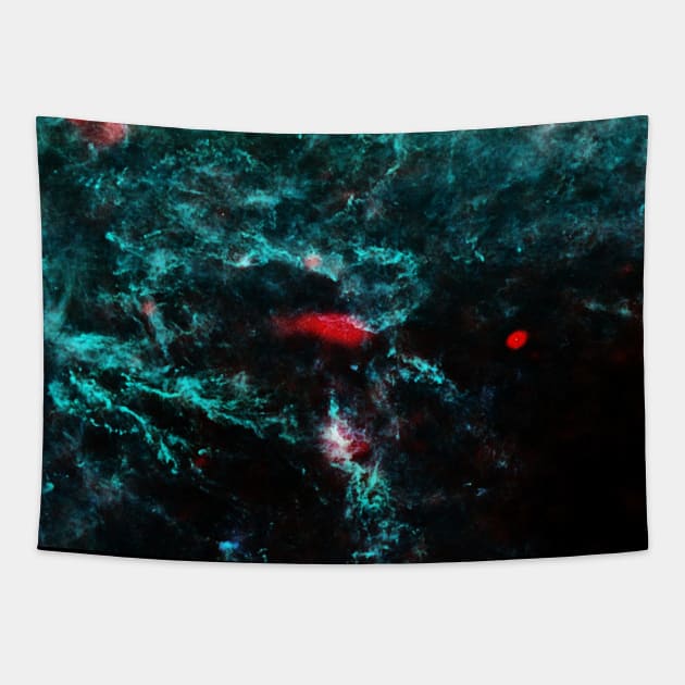 Planck Sees Perseus Tapestry by The Black Panther