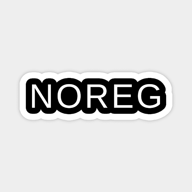 Noreg Norway Magnet by tshirtsnorway