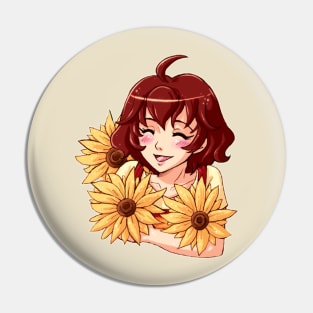 Bright as a Sunflower Pin