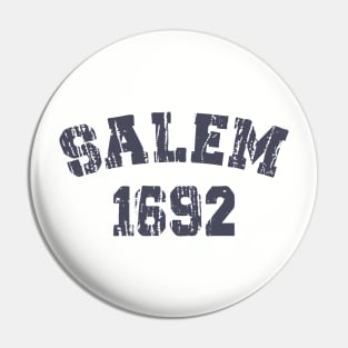 Salem 1692 Witch School Halloween Pin