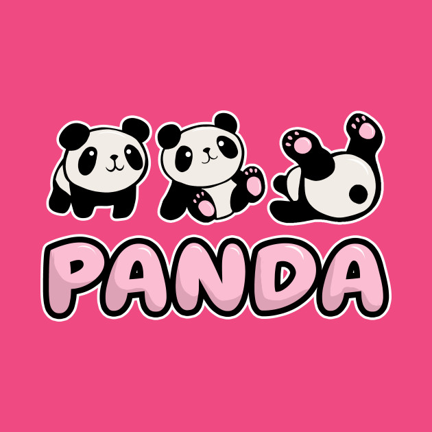 Panda Panda T Shirt Teepublic 