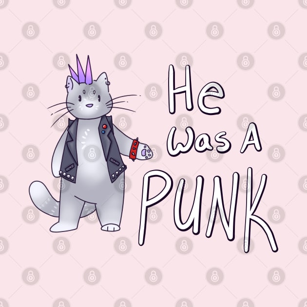 He Was A Punk Cat by Sketchyleigh
