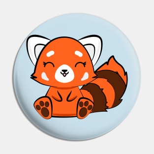 Kawaii Cute Red Panda Pin