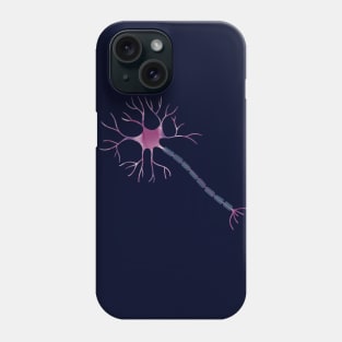 Watercolor Purple Neuron Phone Case