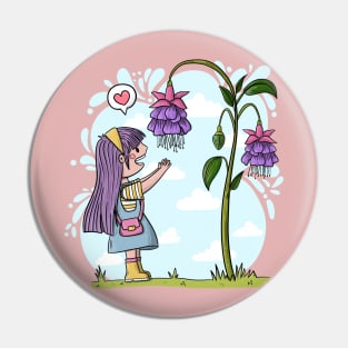 Flower Girl Pin