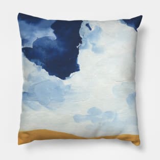 Watercolor Background II Pillow