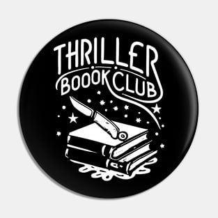 Thriller Book Club Shirt Thriller Reader Shirt, Mystery Book Shirt For Thriller Bookworm Pin