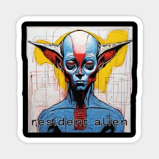 resident alien Magnet