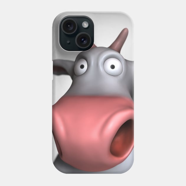 Cow Phone Case by FoxAndBear