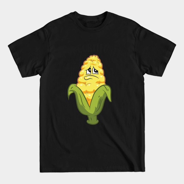 Discover Funny Corn I'm Cornfused - Corn - T-Shirt