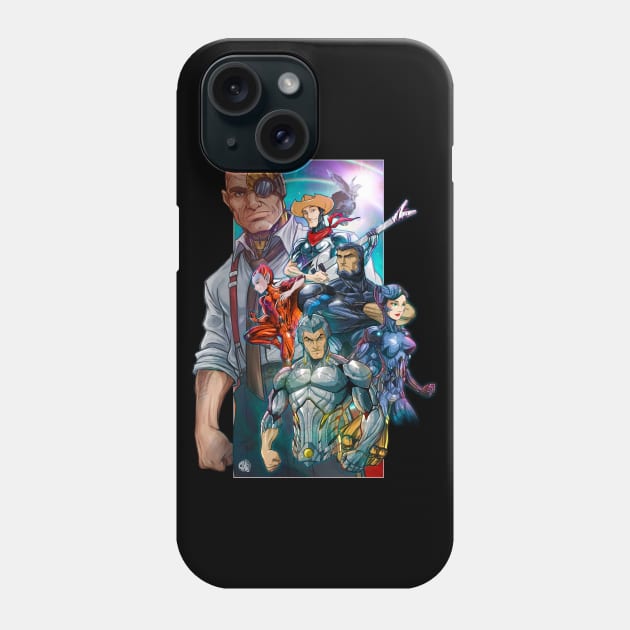 SilverHawks Phone Case by Crike99Art