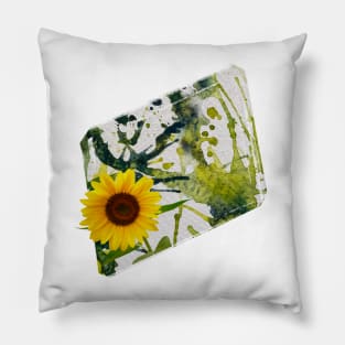 Spring Musings - Sunflower 3 Pillow