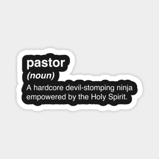 Funny Pastor Definition Magnet