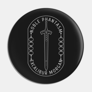 Excalibur Sword Fate Grand order Black Pin