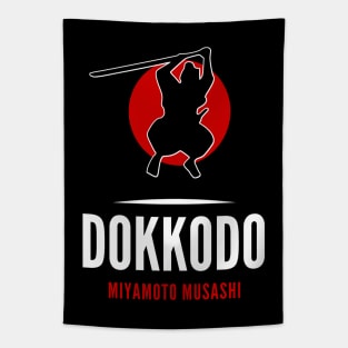 The Warrior's Code Miyamoto Musashi - Dokkodo  V.2 Tapestry