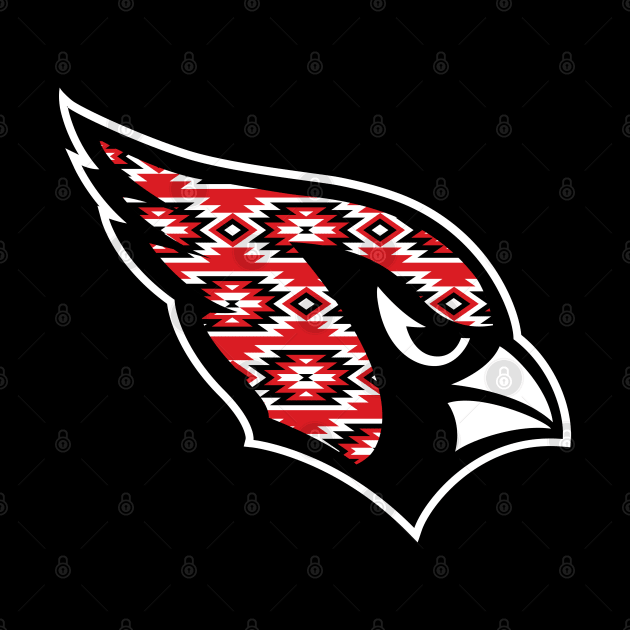 Native Horizontal Pattern Cardinals by LunaGFXD