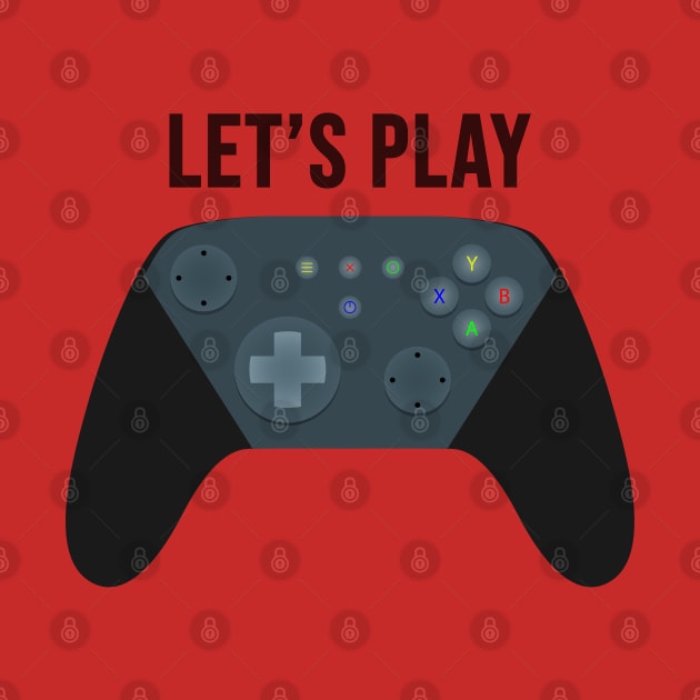 Let's Play - Gamers Controller Design by LittleMissy