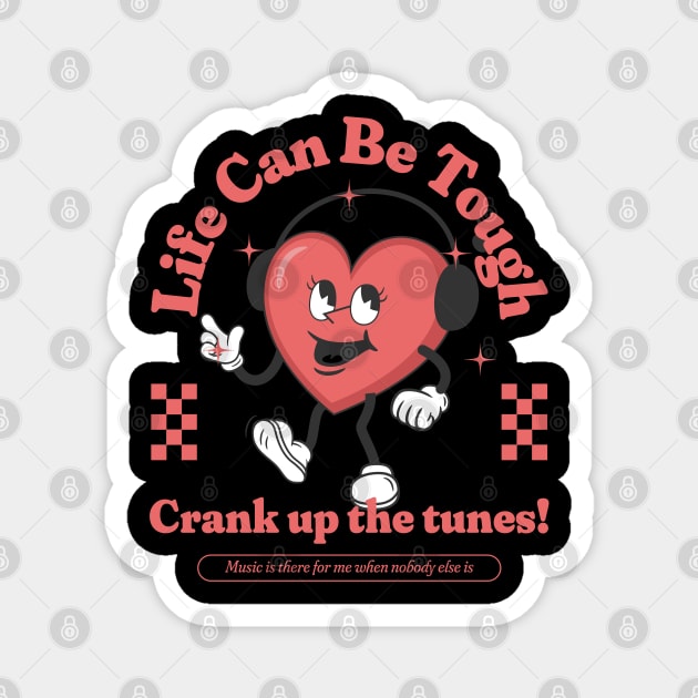Life Can Be Tough Magnet by TEENIE DESIGN